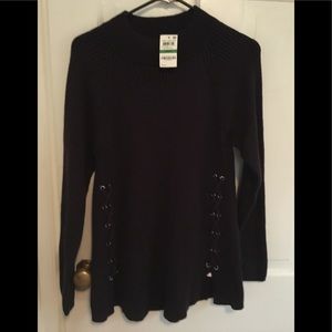 Dark purple sweater